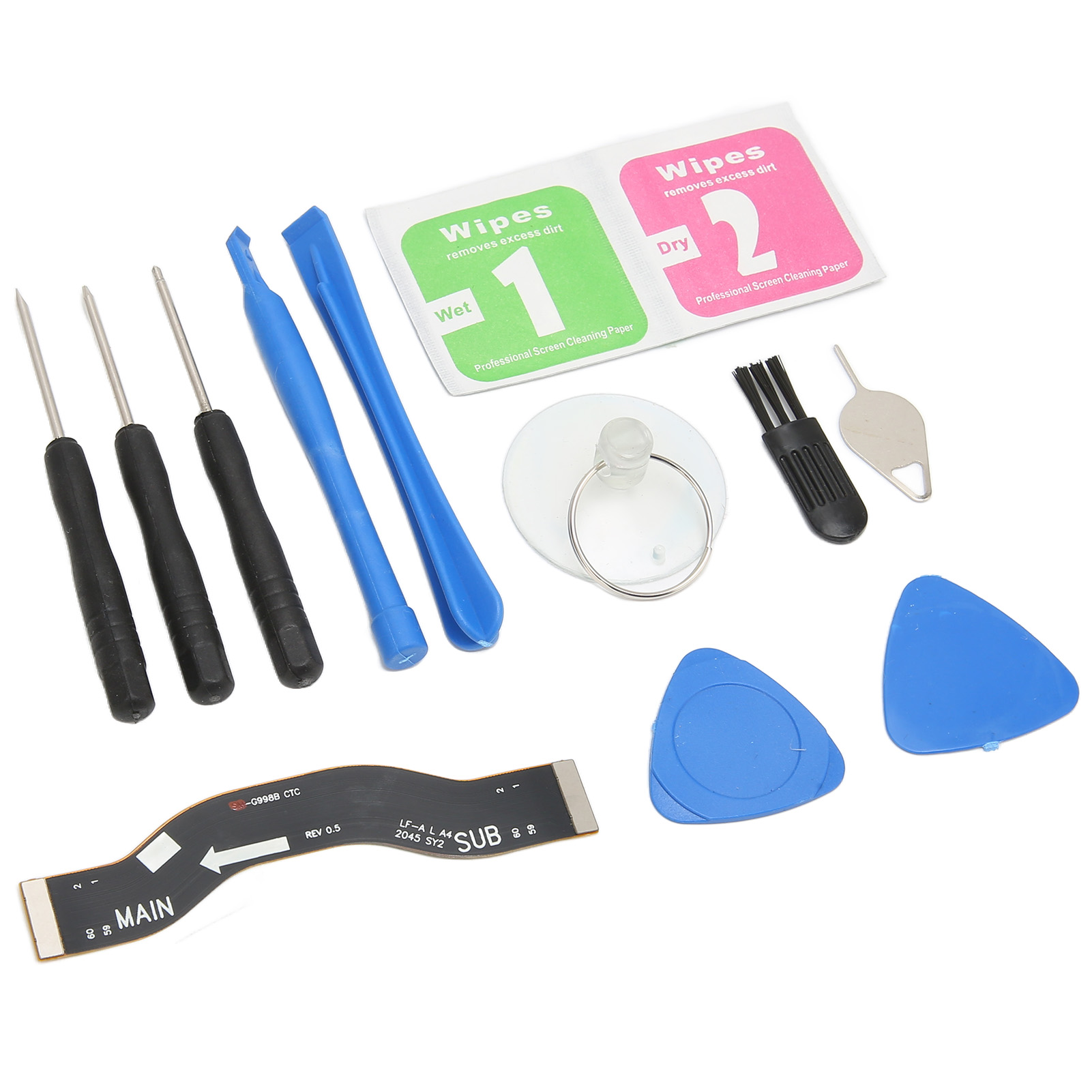 Display Connector Flex Cable, Touch Digitizer Display Flex Cable High Compatibility Perfect Replacement Accessory for Phone Repaire. 