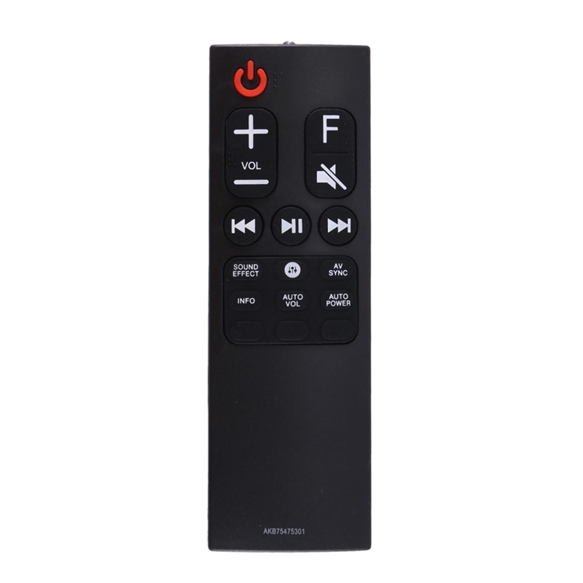 FORIDE Replacement Remote Control AKB75475301 for LG Soundbar Speaker Remote Control