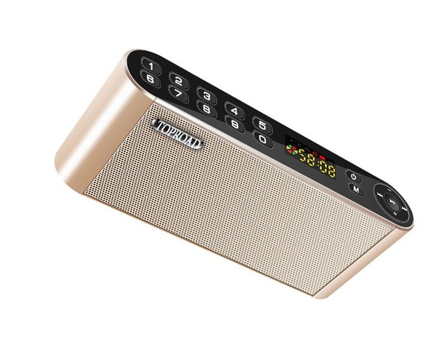 TOPROAD Wireless Bluetooth Speakers Portable Enceinte Speaker Handsfree MP3 With Mic TF FM HIFI Subwoofer Deep Bass Loudspeakers. 