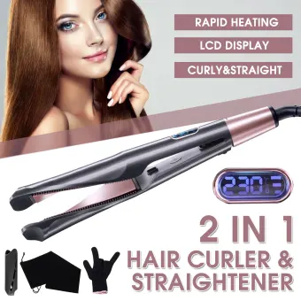 best 2 in 1 hair straightener and curler uk