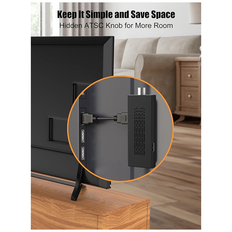 Digital Converter Box,Newest ATSC TV Tuner Behind TV,TV Recording Playback,TV Tuner+1080P/AV Output EU Plug Accessories. 