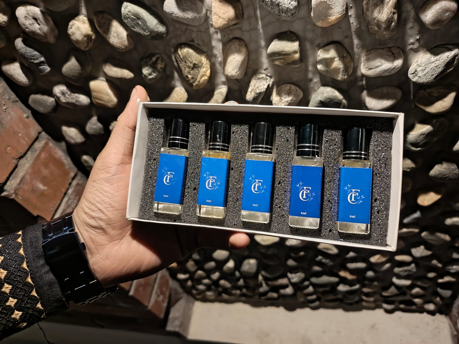 Perfume Oil & Attar Roll-On Combo Pack for Men - Premium Perfume Set with Best Gift For Men, 6 x 5ml (30ml Total). 