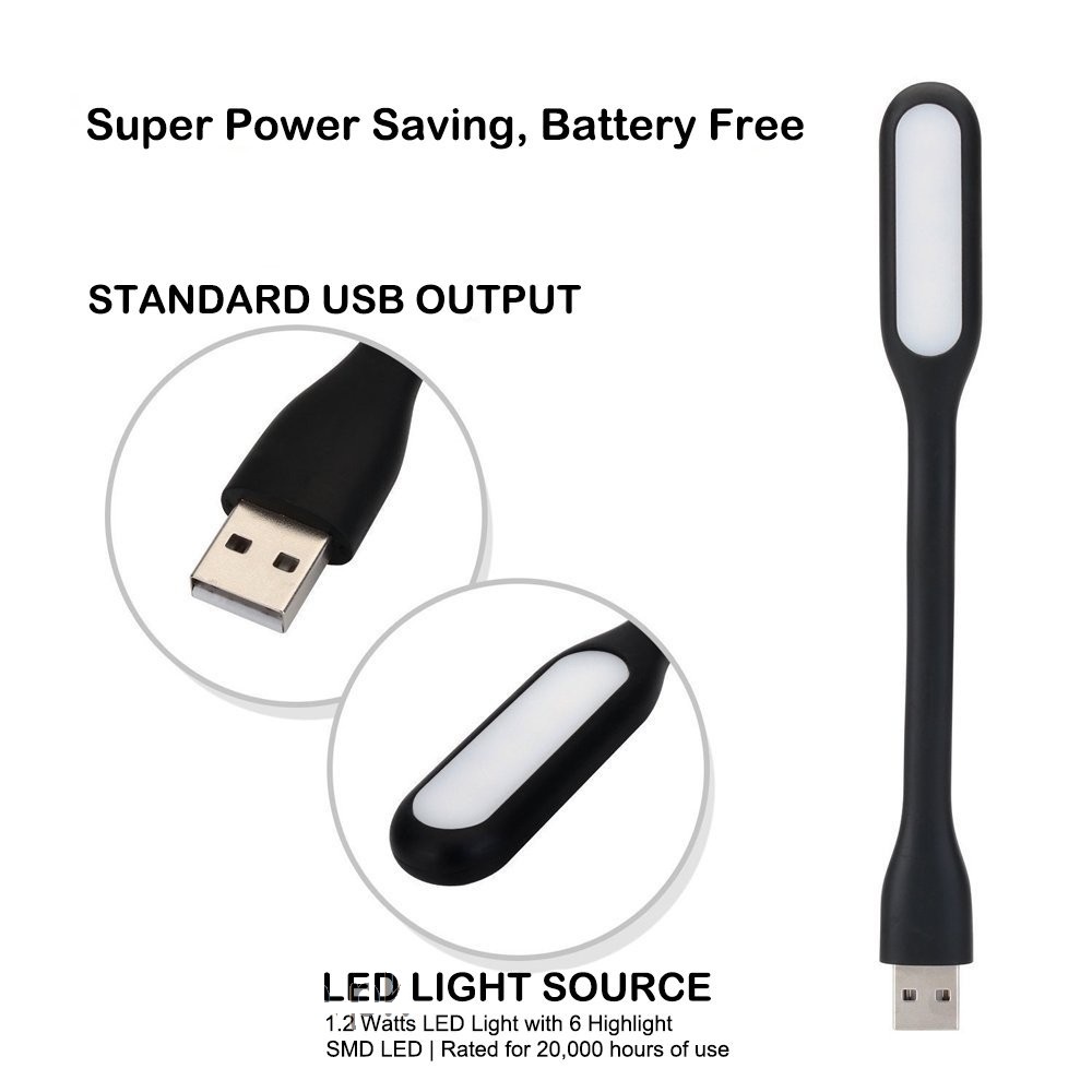 Flexible Mini USB LED Light Lamp. 