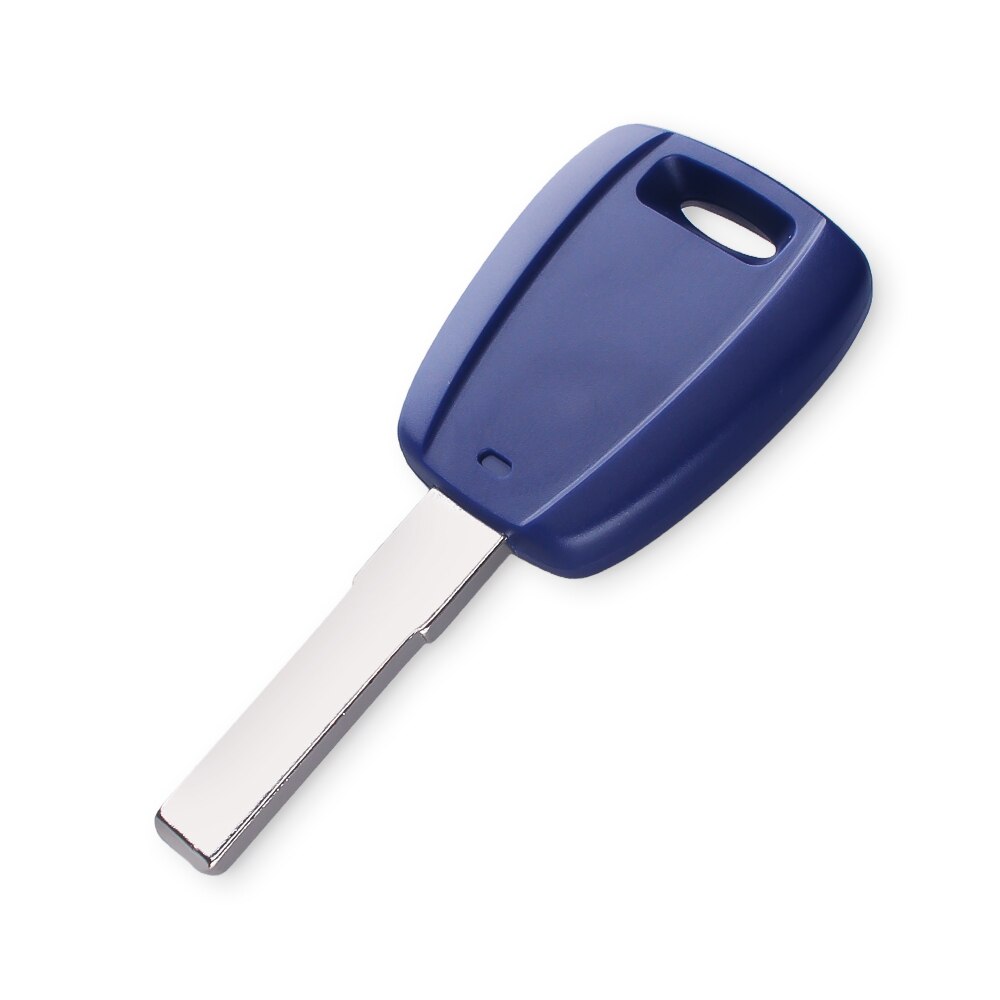 Car Key case Case For Fiat 500 Duo Bravo Transnder SIP22/GT15R Uncut Blade Key Blue Blank Case Replacement-GT15 Blade. 