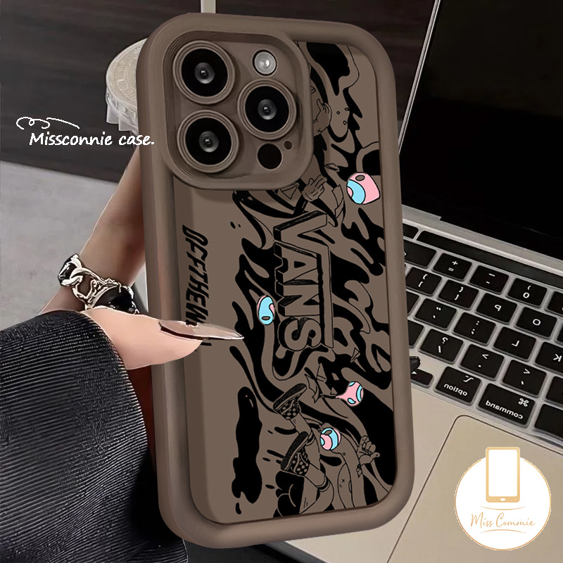 Horizontal English VANS Case For Infinix Smart 8 7 Hot 30i 30 Play Tecno Spark Go 2024 10C 10 Go 2023 Camon 20 Pro Note 12 G96 30 Pro Couples Angel Eyes Soft Cover. 