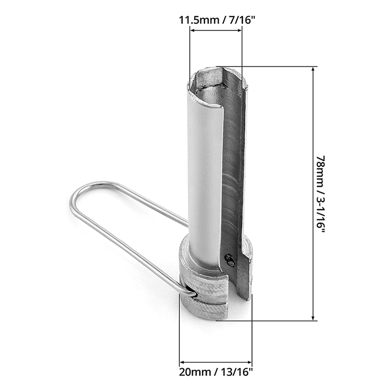 JAERBEE Security Shield Remove Tool, F Connector Coax Security Key Shield Adapter Gripping Tool for Coaxial Cable. 