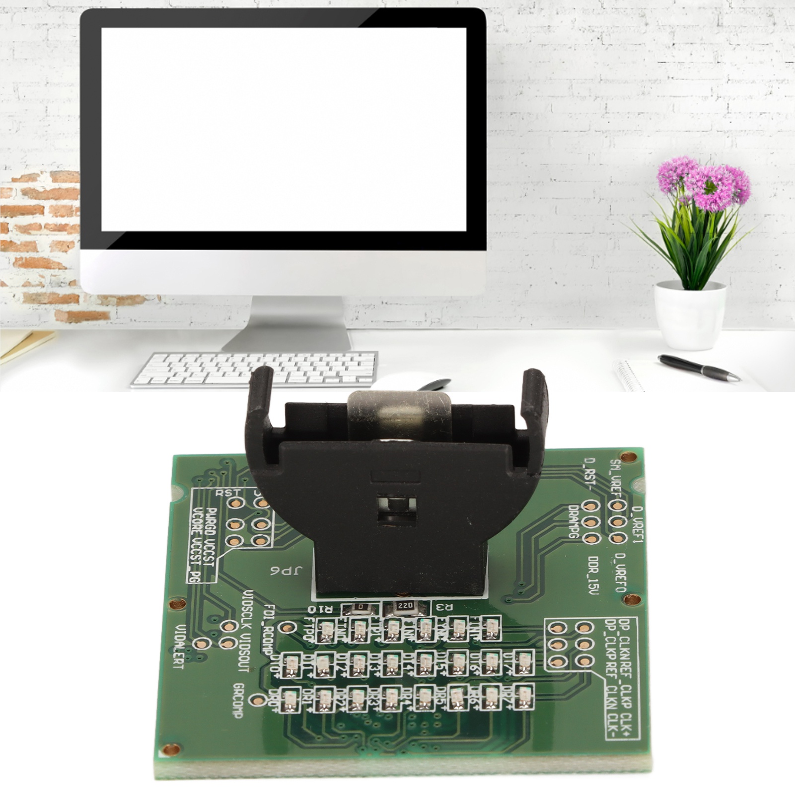CPU Tester, CPU Test Card Easy To Use for Desktop Motherboard