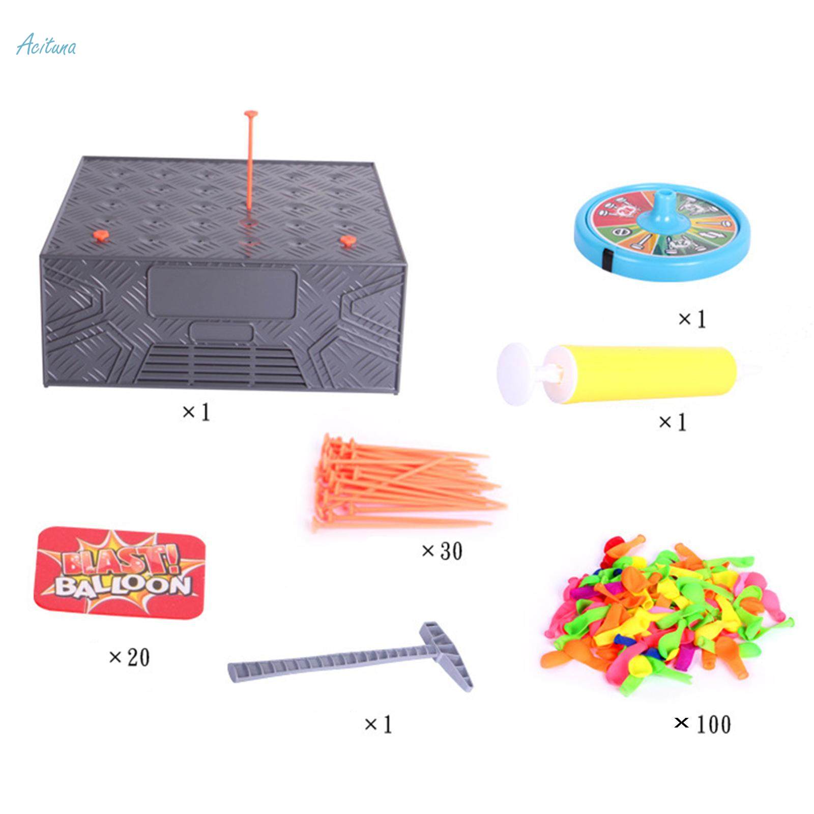 Balloon Game Balloon Game Desktop Board Games Balloon Burst Box for Party Favors. 