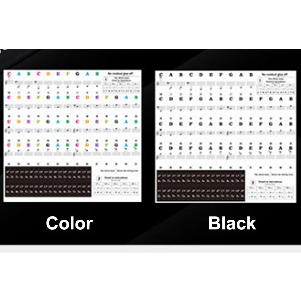 （New）Tranparent Piano Keyboard ticker 88 Key Electronic Keyboard Piano ticker. 