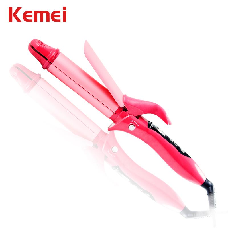 Kemei hair straightener and curling iron km1298