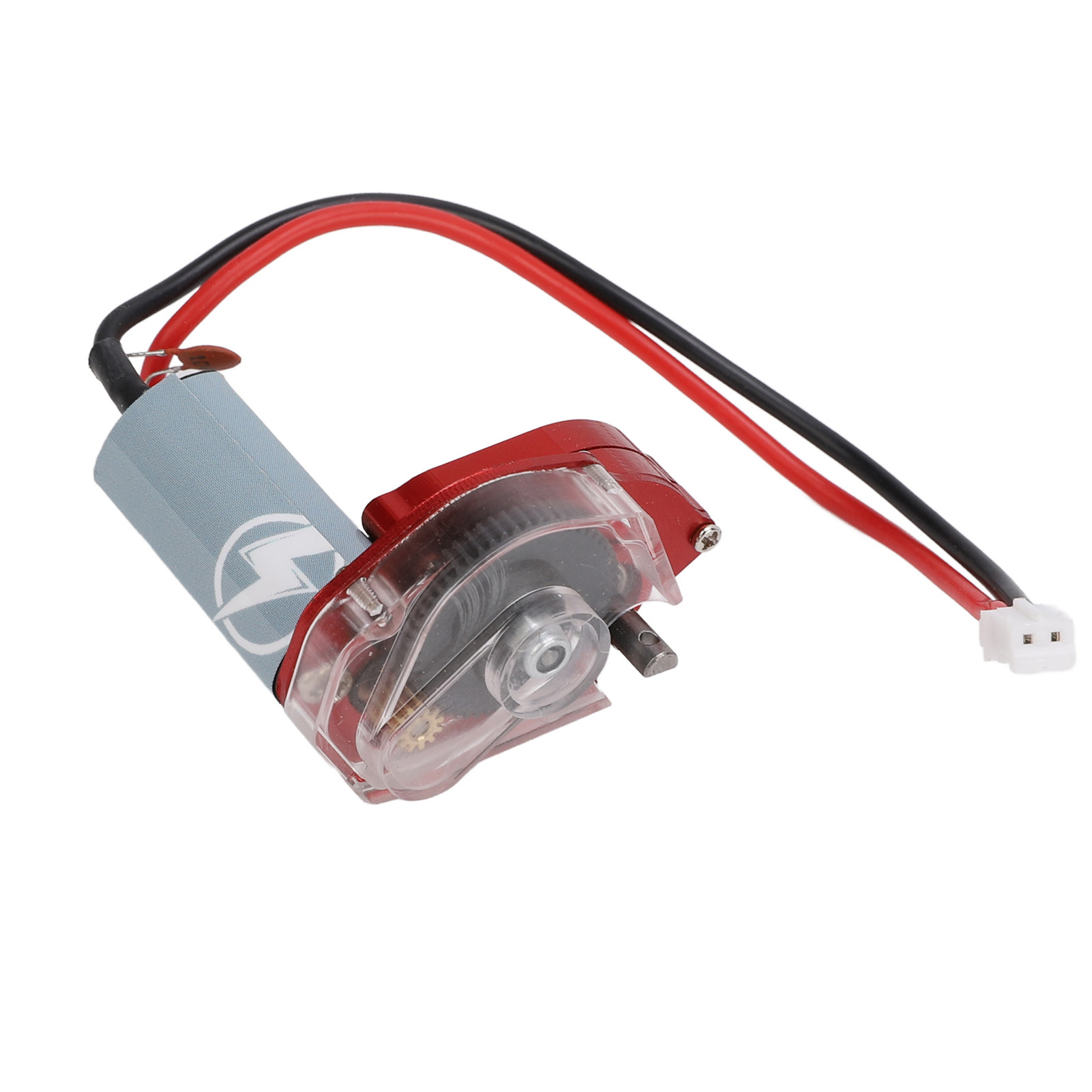 Rc car gearbox rc transmission gearbox rc gearbox replacement rC Gearbox with 050 50T Motor Metal Plastic Transparent Transmission Gearbox for Axial SCX24 1/24 RC Car Upgrade Parts