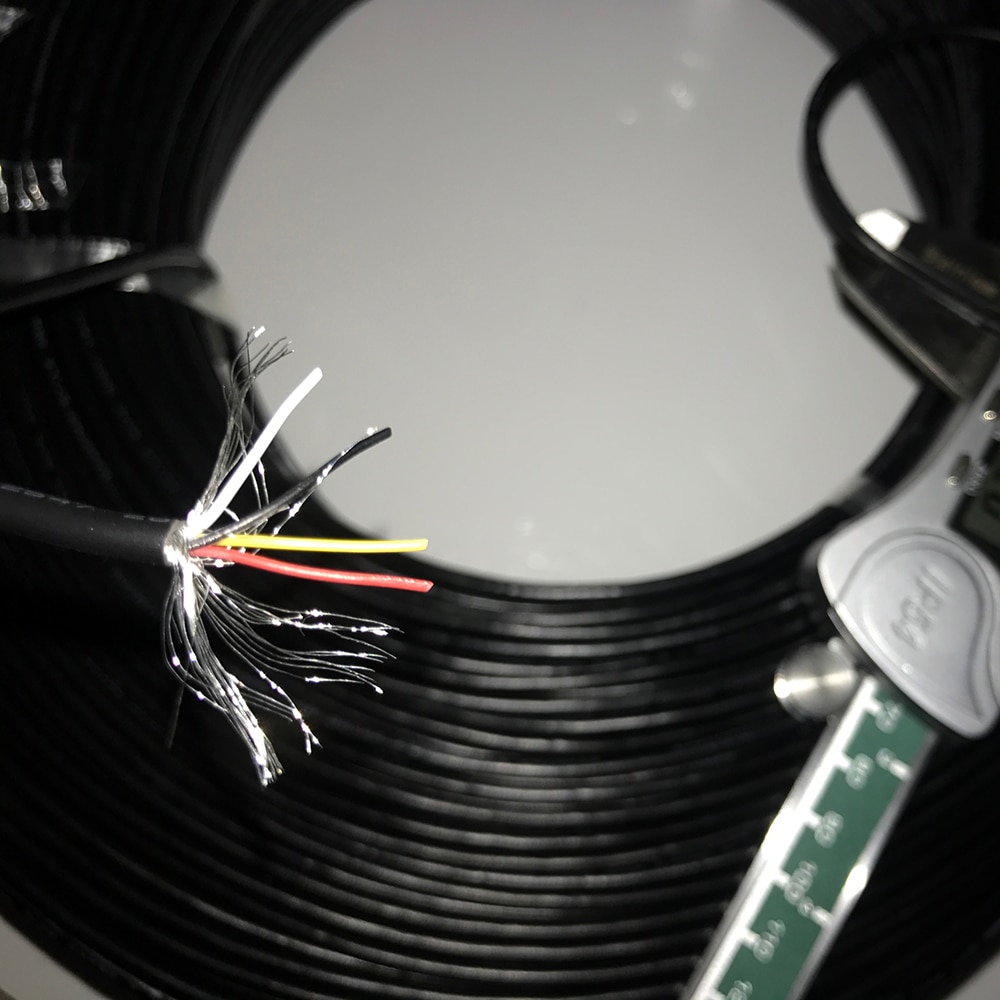 【VisioN Shop】UL2547 shielded 2 core 3 core 4 core 5 copper headphone cable audio signal line PVC control cable. 