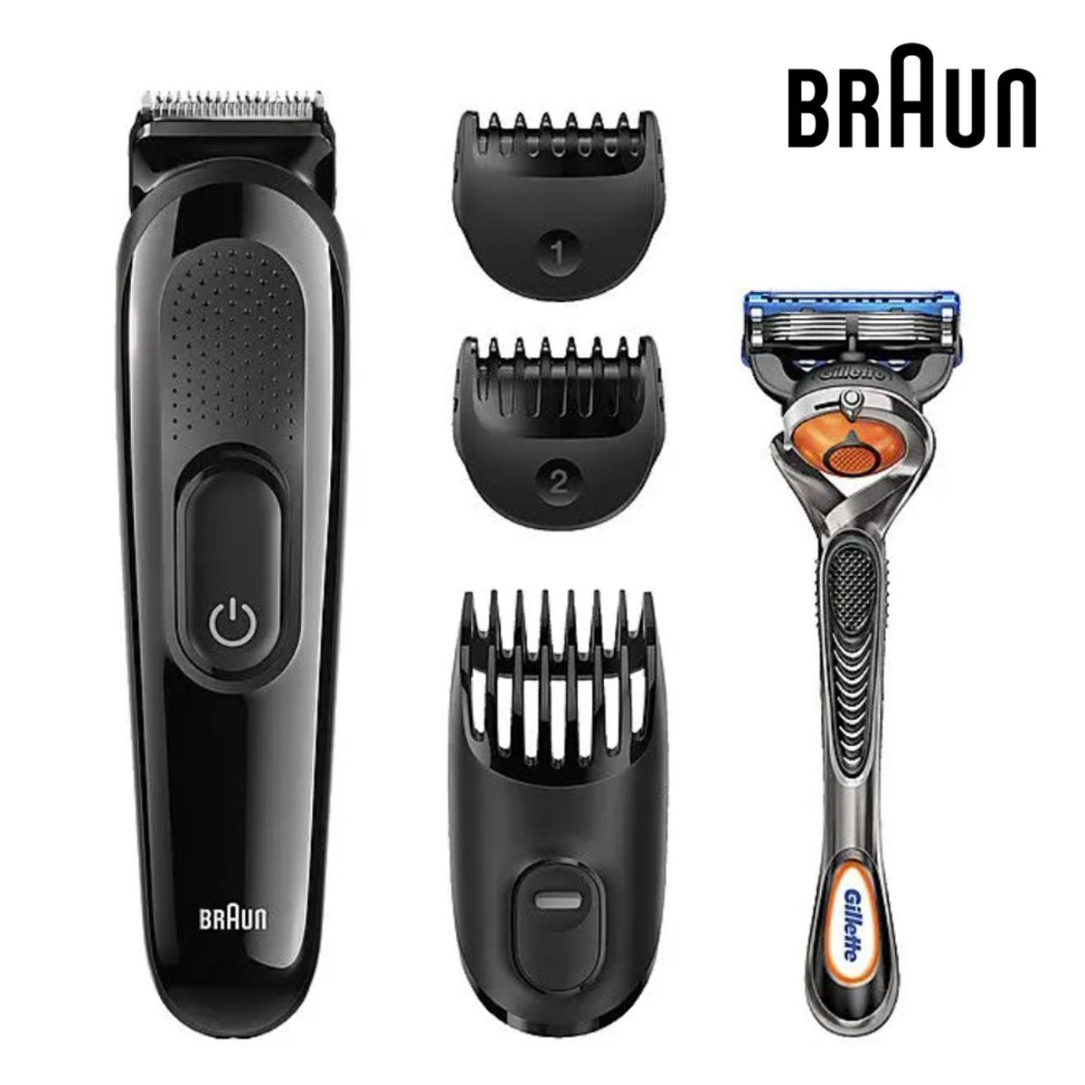 Braun SK3000 Styling Kit 4 in 1 Hair and Beard Trimmer for Men