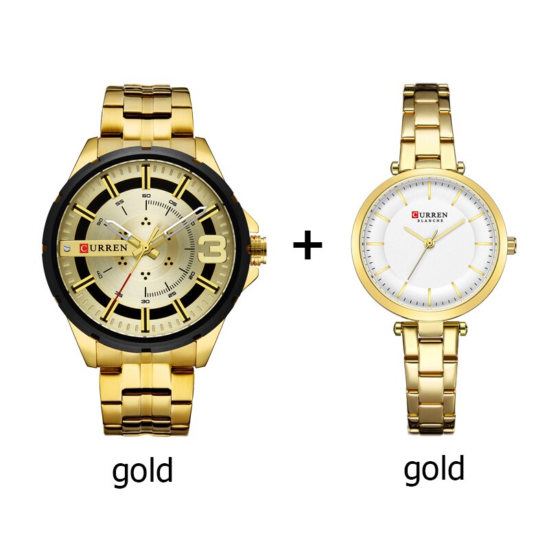 Curren couple watches on sale