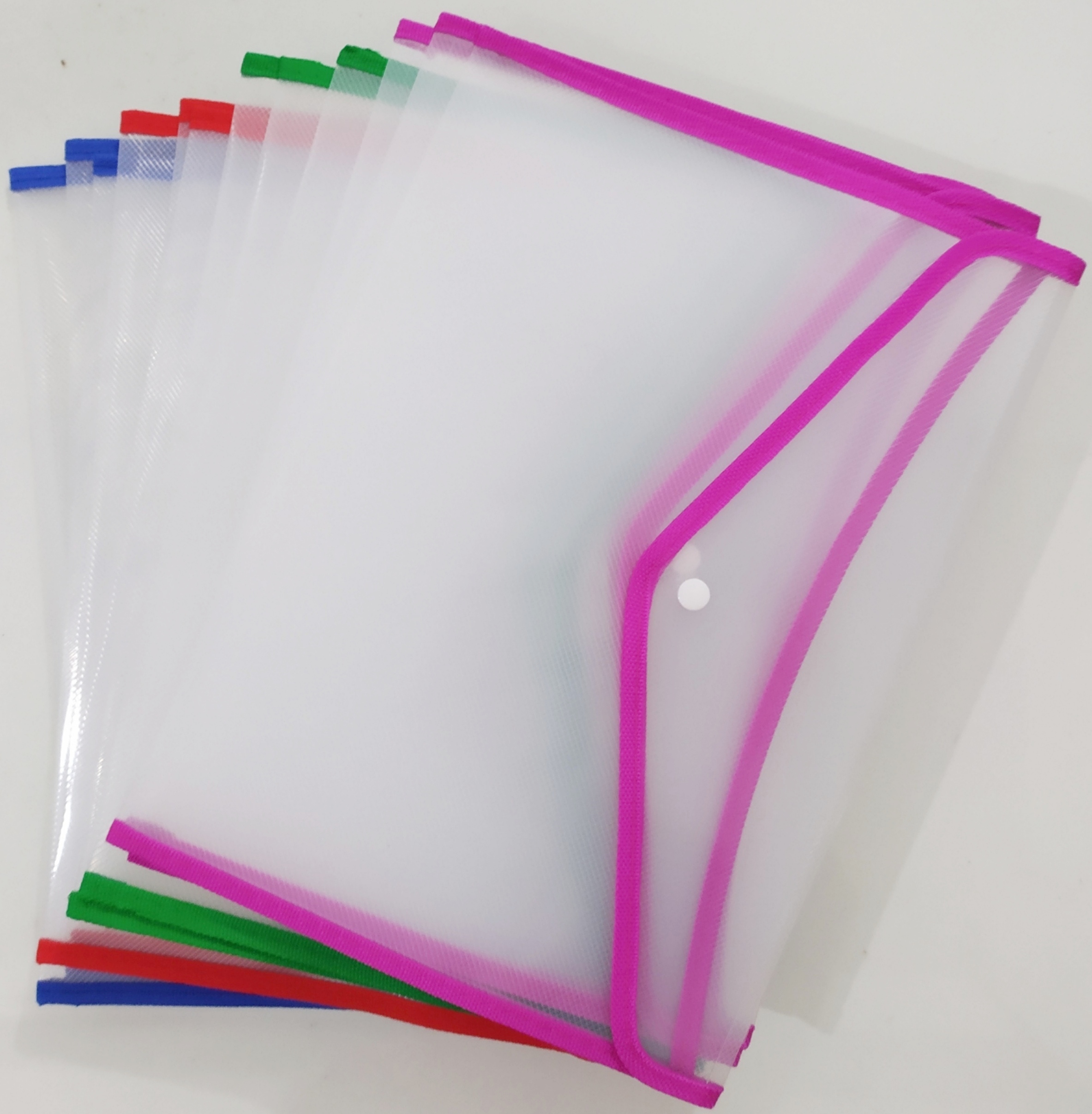 Liner File / Button File / Clear File / Documents Carrier File / Office & School File. (12 Pieces). 