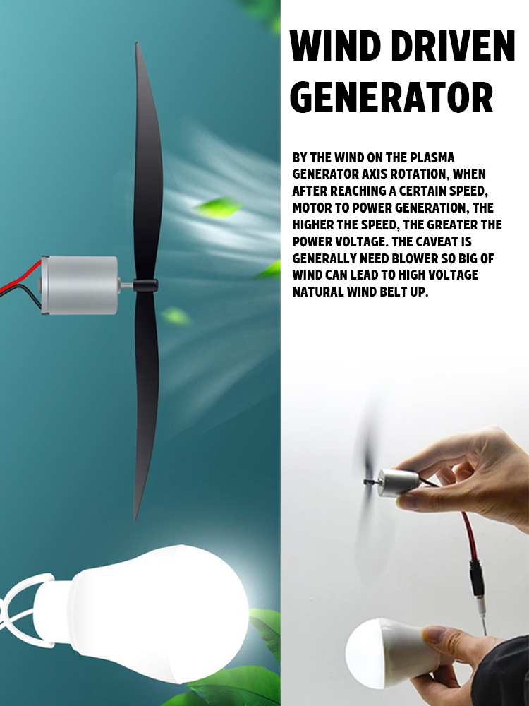 USB 1M 20V 5W Mini Wind Turbine Motor Led Windmill Micro Wind Turbine Wind Turbine Science Teaching Tool Model. 