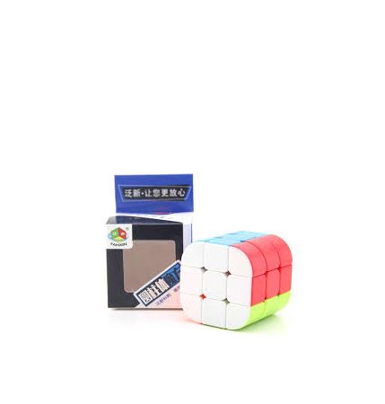 3x3 Speed Magic Rubik Cube Puzzles, Cylinder. 