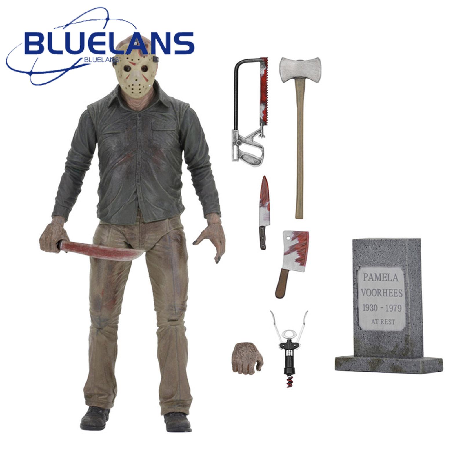 Action Figure with Accessories Friday The 13th 4 Chapter Jasons Model. 