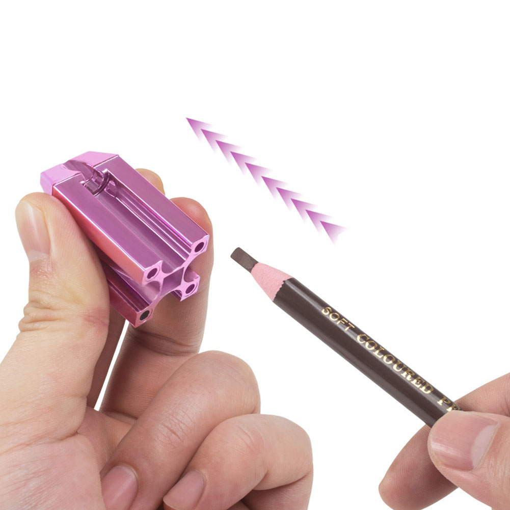 JM 4 In 1 Eyebrow Pencil Sharpener Microblading Tattoo Marker Permanent Makeup Professional Eyebrow Pencil Sharpening Tip Thin Tools. 