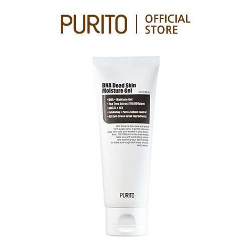 USA formulated PURITO BHA Dead Skin Moisture Gel