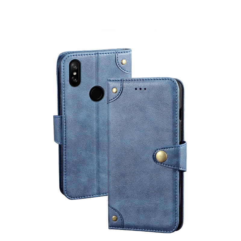 Applicable to the United States BLU Vivo XL5 Protective Case Mobile Phone Leather Case Vivo X5 Trendy Phone Case Liu Ding Buckle Shell