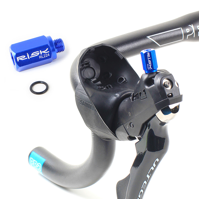 RL224 Convert To Road Hydraulic Disc Brake Bicycle Bike Bleed Funnel Adapter. 