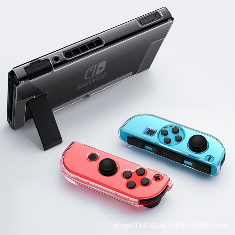 Nintendo switch Transparent Split Protective Shell SWITCH Crystal Protection Box Thin dock Crystal box. 