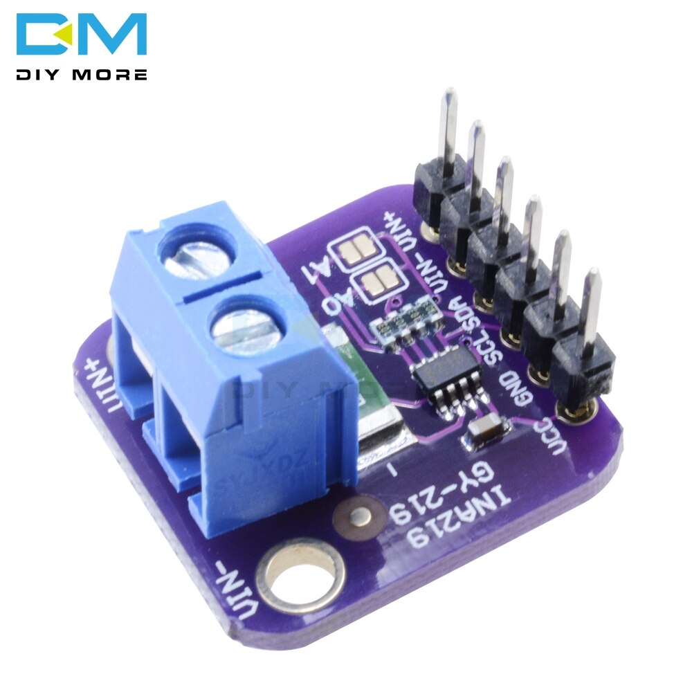 【happy one】INA219B GY-219 Bi-Direction Power Supply Breakout Sensor Module Board Arduino DIY KIT 1% Precision I2C 7-Bit 26V. 