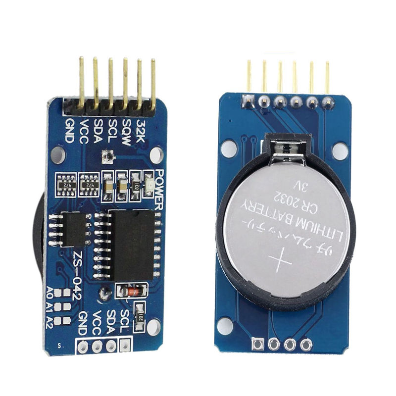 DS3231 DS-3231 3231 Hi-gh Accuracy RTC 6Pin Hi-gh Precision Re-al Time Clock Memory Module Use CR2032 Batteries For Arduino Raspberry Pi Electronics Circuitry & Parts. 