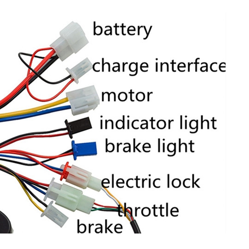 36V 500W Controller and Throttle Screw Grip Motor Controller. 