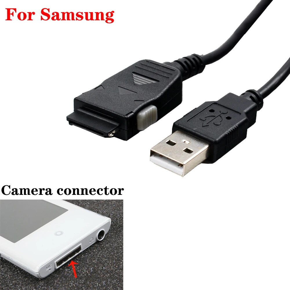 USB DATA SYNC CHARGER CABLE for Samsung MP3 MP4 Player YP-P2 P3 S3 S5 Q1 Q2 R1 T9 T10 T10 T08 K3 K5 E10 U10 B10 B20 D20