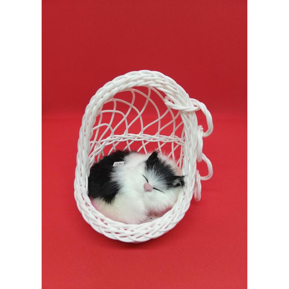 Basket Cat with Sound. 