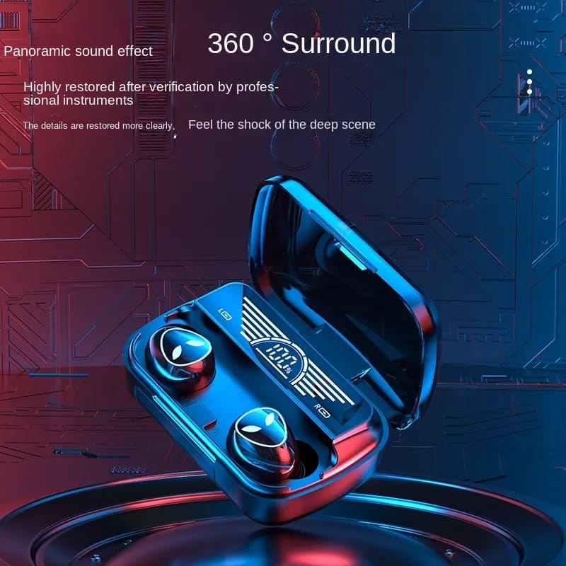 M20 Tws Wireless Earbuds With Noise Cancelling Feature - Bluetooth Headphone. 