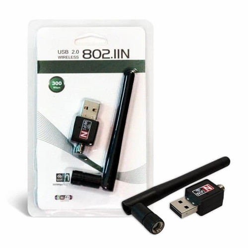 WiFi Adapter for PC, 300 Mbps Mini Network Card. 