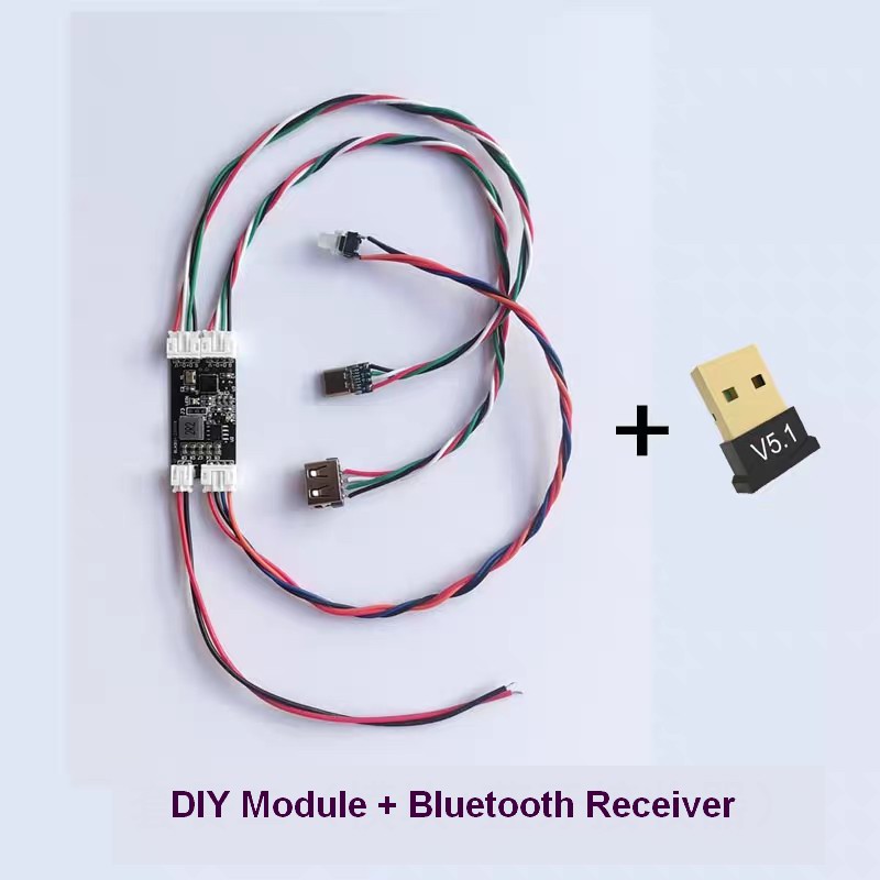 Usb Keyboard Bluetooth 5.3 Converter Wired Keyboard To Wireless Adaptor Converter Bluetooth Module For Diy Keyboard Adapter. 
