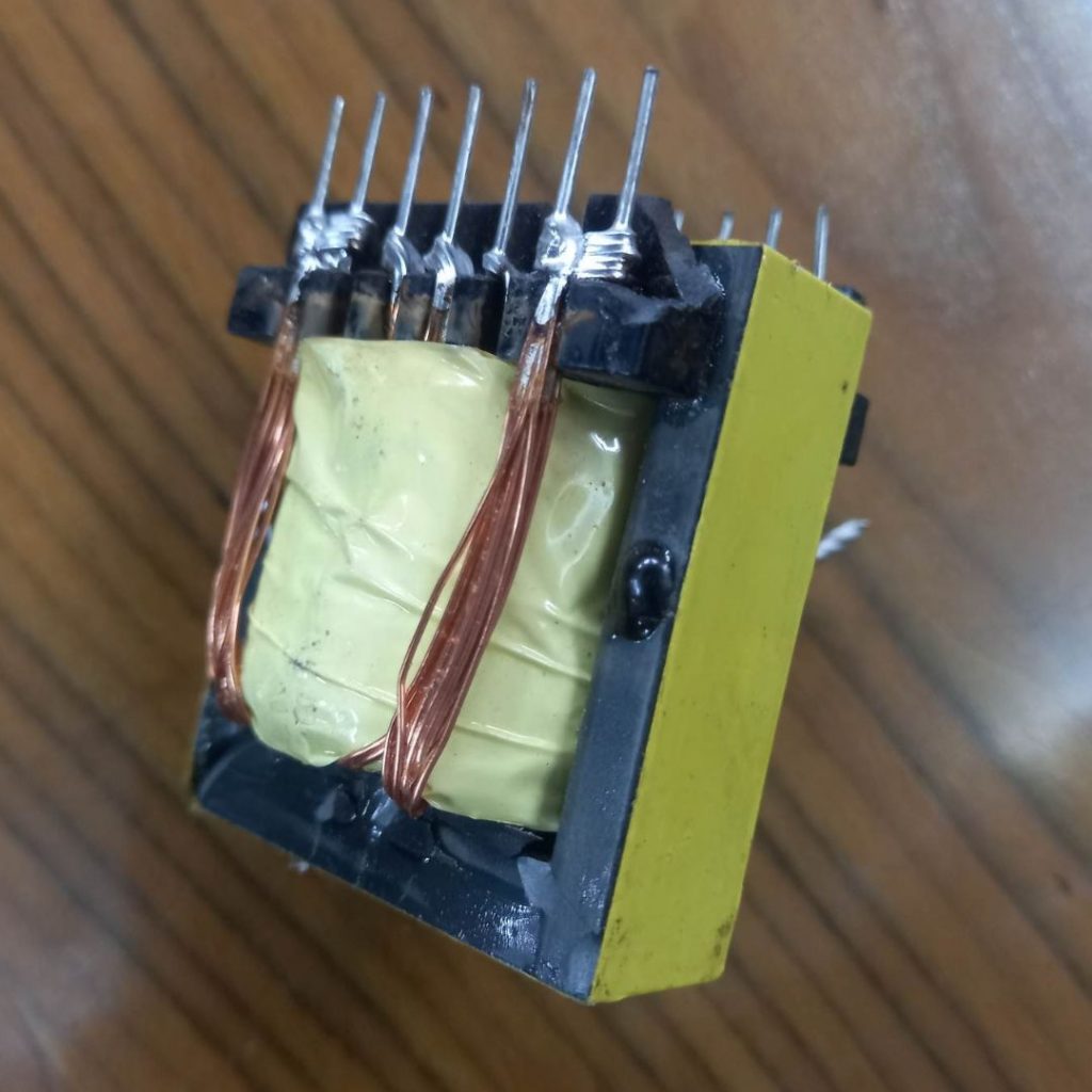 Three Part EER 42×15 TRANSFORMER 22:4 SPAREPART WELDING MACHINE INVERTER Choper Output DC 85V 180 Degree. 