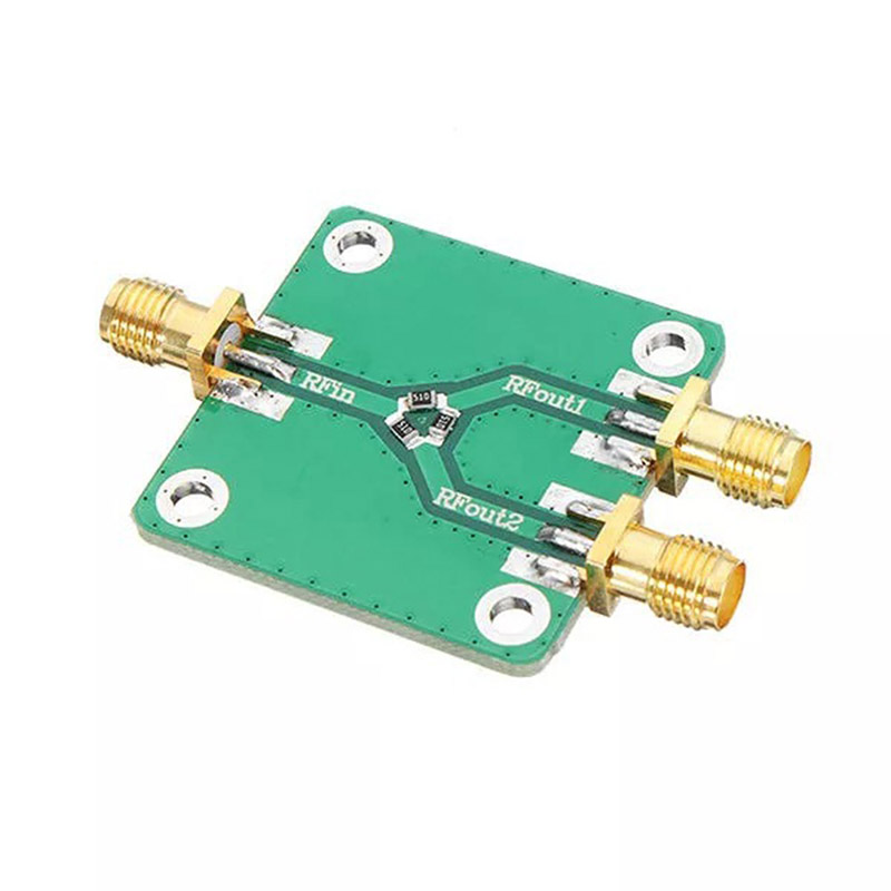 1Pcs RF Microwave Resistance Power Divider Splitter 1 to 2 Combiner SMA DC~5GHz Tetuo