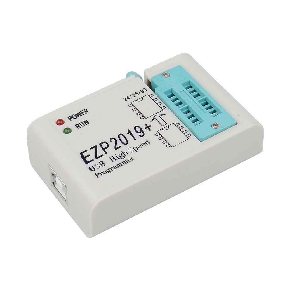 【happy one】2021 EZP2019 Programmer USB Support Win7&8 24 25 93 EEPROM Flash Bios Chip with 5 Adapters Smart Engineering Calculator. 