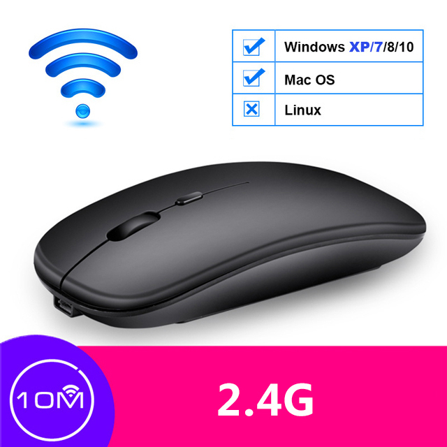 Wireless Bluetooth Mouse For Microsoft Surface GO Pro X Rechargeable Silent Mouse For Surface Pro 3 4 5 6 7 12.3 Lite 2017 12. 