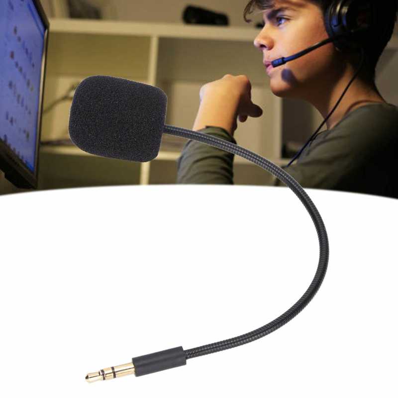 Replacement of Headset Microphone Universal 3.5mm Game Controller Replacement Microphone