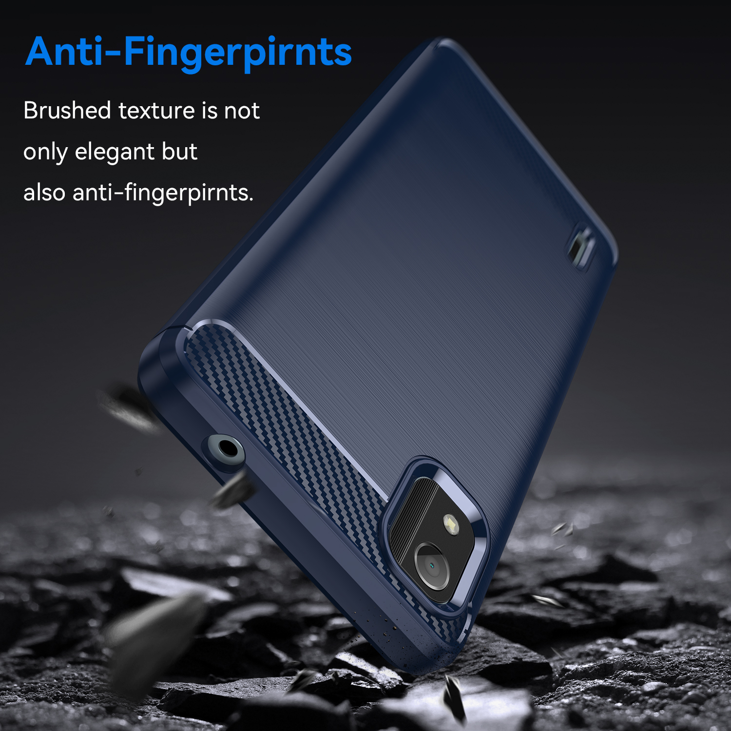 Nokia C2 2nd Edition Carbon Fiber Hi Quality Premium Soft Mobile Back Cover for Nokia C2 2nd Edition. 