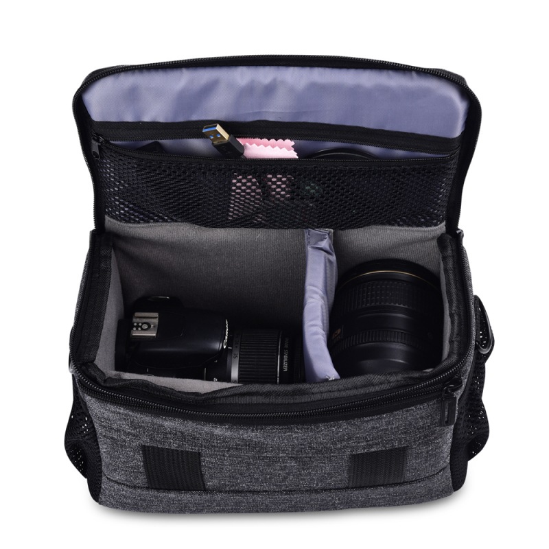 DSLR Camera Bag Photo Case For Sony A1 A9 A7 IV III Canon EOS R8 R7 R6 R 4000D 850D 5D 6D 7D II Nikon Z8 Z7 Z6 P1000 D7500 D7200. 