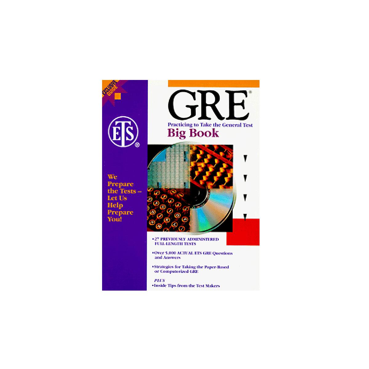 GRE: Practicing to Take the General Test: Big Book (White Print)