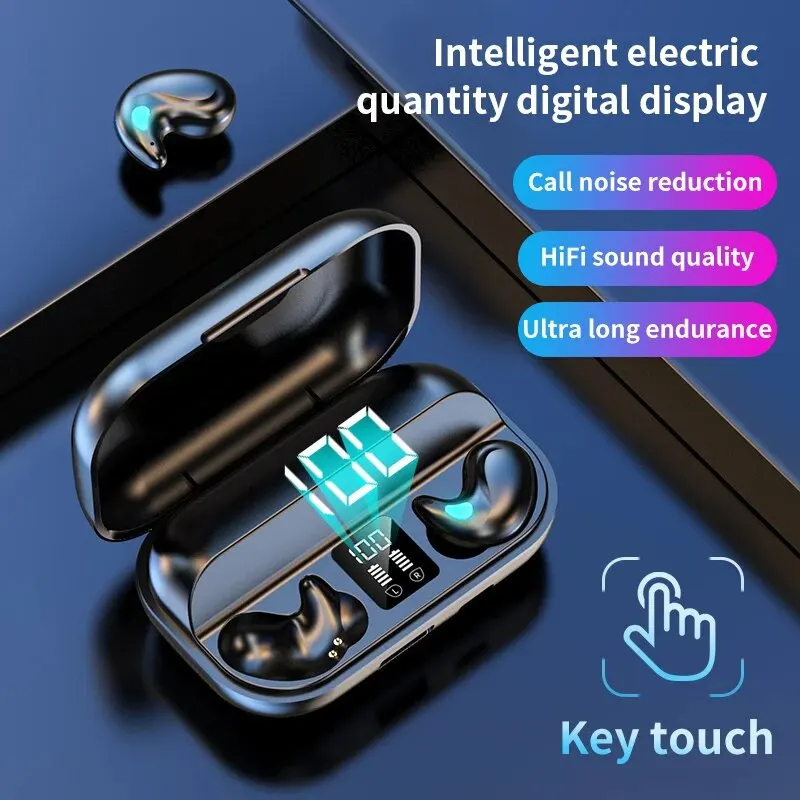Original Product+FREE Shipping+COD X57 TWS True Bluetooth Earphone Wireless Headset Bluetooth 5.3 With Long Endurance Sleep Running Noise Reduction Mini Bass Wireless Headphone With Charging. 