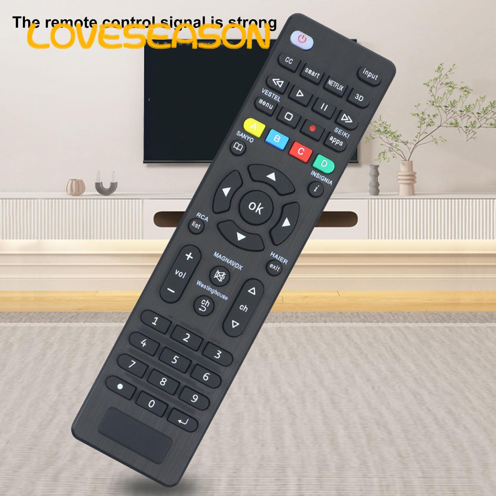 Loveseason TV Remote Control High Sensitivity Smart Television Remote Control Replement. 