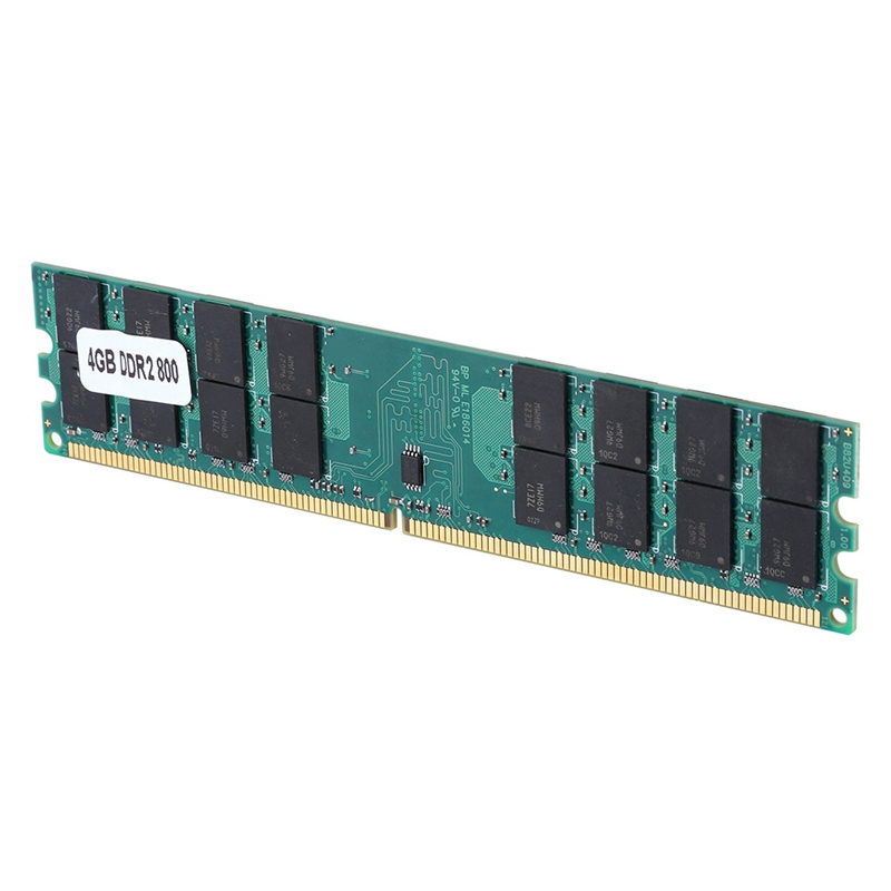 （NEW）4Gb 4G Ddr2 800Mhz Pc2-6400 Computer Memory Ram Pc Dimm 240-Pin Compatible Amd Platform for Amd Dedicated Desktop Memory