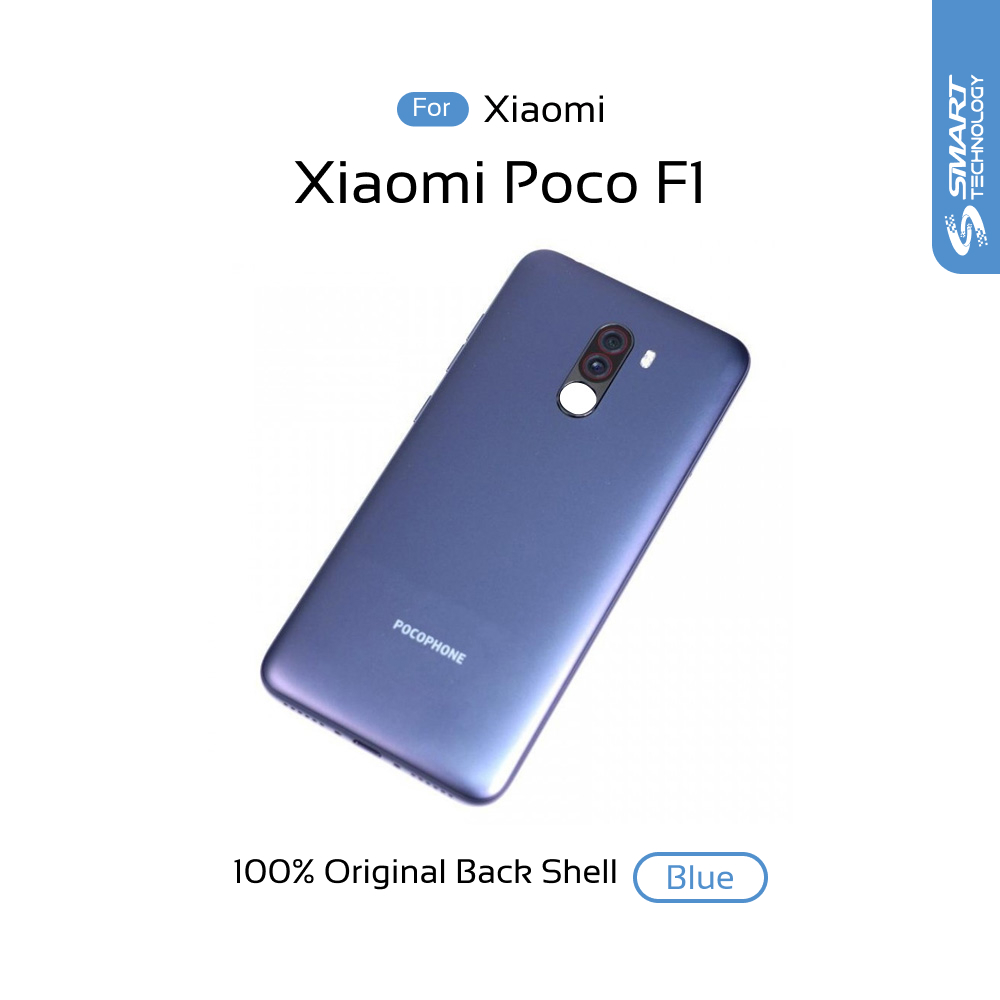 For Xiaomi Poco F1 Back Shell Module Collect From Used Phone Fresh No Fingerprint Sensor Replacement Parts. 