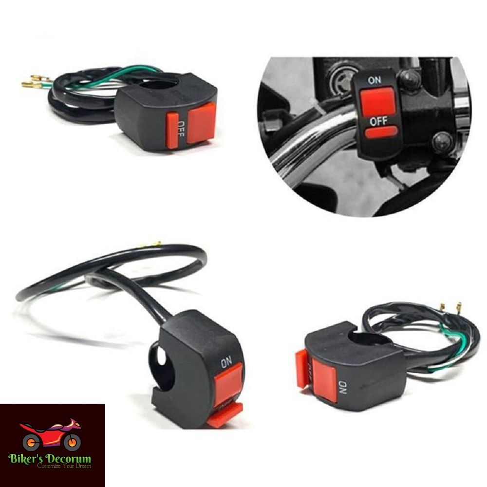 3 Wire Universal On Off Switch/ Universal Motorcycle Ignition Electric ...