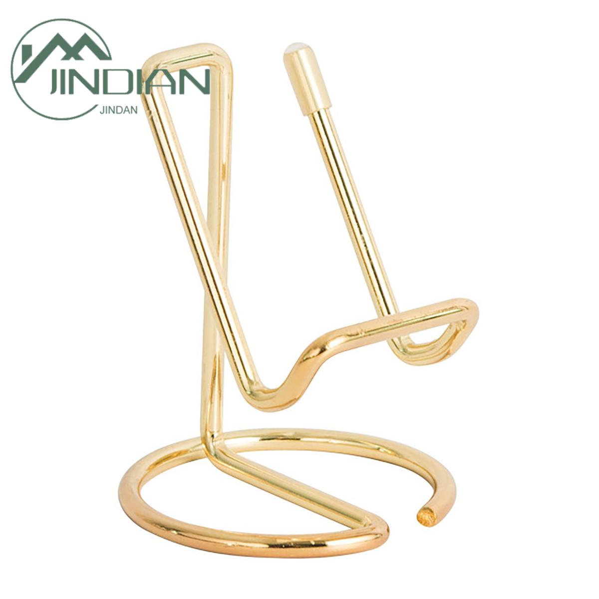 Phone Holder Strong Bearing Capacity Multifunctional Electroplated Desk Smart Phone Tablet Lazy Bracket for Watching TV