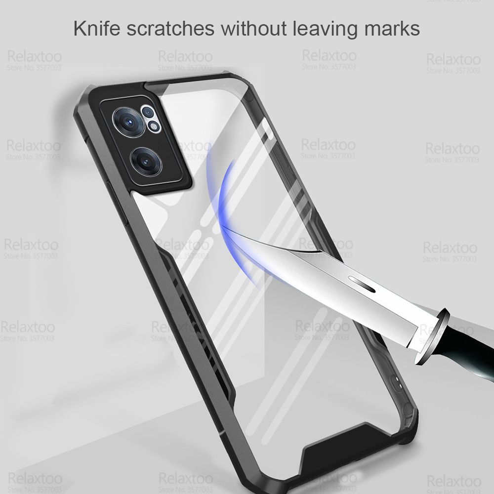 For OnePlus Nord CE 2 5G Case Transparent Acrylic Back Phone Cover One Plus NordCE 2 Nord CE2 NordCE2 6.43 Camera Protect Coque. 